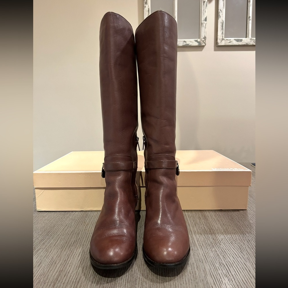 Michael Kors Hamilton Riding Boots